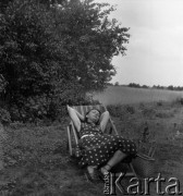 Lata 50., Urle, Polska.
Fotografka Irena Jarosińska.
Fot. Irena Jarosińska, zbiory Ośrodka KARTA