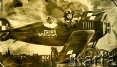 1931, Toruń, Polska.
Dzieci w makiecie samolotu.
Fot. NN, zbiory Ośrodka KARTA, przekazała Wiesława Grochola