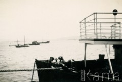 Czerwiec 1940, Morze Atlantyckie.
Zdjęcie wykonane z pokładu brytyjskiego węglowca 
