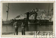 1945-1946, Ankona, Zjednoczone Królestwo Włoch.
Żołnierze 4 Pułku Pancernego 