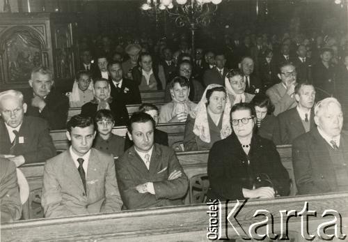 po 1945, Argentyna.
Uroczystość z udziałem działaczy polonijnych
Fot. NN, zespół nr 19 