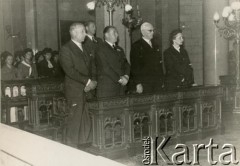 po 1945, Argentyna.
Uroczystość z udziałem działaczy polonijnych
Fot. NN, zespół nr 19 