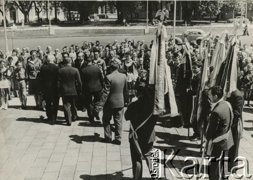 po 1945, Argentyna.
Uroczystość z udziałem działaczy polonijnych
Fot. NN, zespół nr 19 