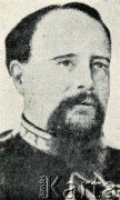 Brak daty, Argentyna.
Generał Henryk Spika - bohater wojny paragwajskiej.
Fot. NN, zbiory Biblioteki Polskiej im. Ignacego Domeyki w Buenos Aires (Biblioteca Polaca Ignacio Domeyko)