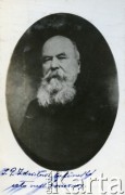 Brak daty, Argentyna.
Zdzisław Celiński - powstaniec styczniowy, emigrował do Argentyny w 1895, uczestnik ekspedycji naukowej do Gran Chaco, dyrektor fili Dyrekcji Żeglugi i Portów, działacz polonijny w Rosario.
Fot. NN, zbiory Biblioteki Polskiej im. Ignacego Domeyki w Buenos Aires (Biblioteca Polaca Ignacio Domeyko)