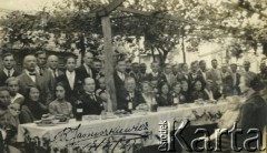 17.04.1927, Argentyna
Spotkanie z udziałem posła RP Władysława Mazurkiewicza.
Fot. NN, zbiory Biblioteki Polskiej im. Ignacego Domeyki w Buenos Aires (Biblioteca Polaca Ignacio Domeyko)