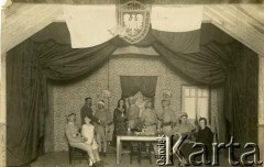 Brak daty, Berisso, Argentyna.
Przedstawienie z udziałem Polaków.
Fot. NN, zbiory Biblioteki Polskiej im. Ignacego Domeyki w Buenos Aires (Biblioteca Polaca Ignacio Domeyko)