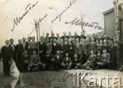31.08.1930,  Argentyna.
Działacze polonijni.
Fot. NN, zbiory Biblioteki Polskiej im. Ignacego Domeyki w Buenos Aires (Biblioteca Polaca Ignacio Domeyko)