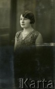 1927, Argentyna.
Elsa Estanislawa.
Fot. NN, zbiory Biblioteki Polskiej im. Ignacego Domeyki w Buenos Aires (Biblioteca Polaca Ignacio Domeyko)