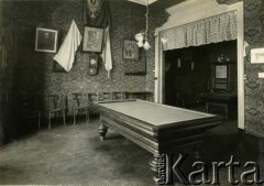 Brak daty, Argentyna.
Prawdopodobnie wnętrze Poselstwa Polskiego w Buenos Aires.
Fot. NN, zbiory Biblioteki Polskiej im. Ignacego Domeyki w Buenos Aires (Biblioteca Polaca Ignacio Domeyko)