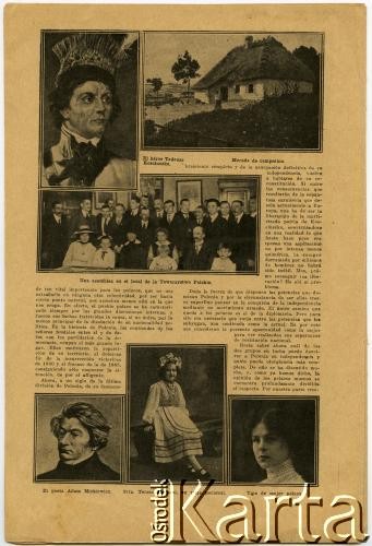 1919, Argentyna.
Gazeta „Los polacos y su independencia”  (Polacy i ich niepodległość) z 19 stycznia 1919 autorstwa  Leona Kibricka.
Fot. NN, zbiory Biblioteki Polskiej im. Ignacego Domeyki w Buenos Aires (Biblioteca Polaca Ignacio Domeyko)
[akta Bolesława Schreibera]