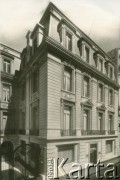 lata 30., Buenos Aires, Argentyna.
Banco Polaco Polska Kasa Opieki (argentyńska filia Banku PKO)
Fot. NN, zbiory Biblioteki Polskiej im. Ignacego Domeyki w Buenos Aires
