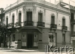 lata 30., Buenos Aires, Argentyna.
Filia Banco Polaco Polska Kasa Opieki (argentyńska filia Banku PKO).
Fot. NN, zbiory Biblioteki Polskiej im. Ignacego Domeyki w Buenos Aires