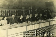 lata 30., Buenos Aires, Argentyna.
Działacze polonijni
Fot. NN, zbiory Biblioteki Polskiej im. Ignacego Domeyki w Buenos Aires