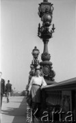 Po 1945, Francja.
Maria Świeczewska. Fotografia wykonana przez męża Marii - Karola. Oboje po wojnie wyemigrowali do Argentyny. Małżeństwo przyjaźniło się z pisarzem Witoldem Gombrowiczem.
Fot. Karol Świeczewski, kolekcja Marii Świeczewskiej-Wańke, zbiory Biblioteki Polskiej im. Ignacego Domeyki w Buenos Aires (Biblioteca Polaca Ignacio Domeyko), reprodukcje cyfrowe w Ośrodku KARTA w Warszawie