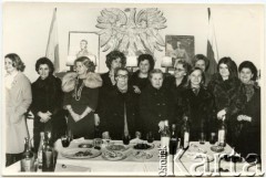 Lata 60., Comodoro Rivadavia, prowincja Chubut, Argentyna.
Polki w Domu Polskim. Matka Ireny Milek (czwarta z prawej).
Fot. NN, zbiory Liliany Zenger, reprodukcje cyfrowe w Bibliotece Polskiej im. Ignacego Domeyki w Buenos Aires (Biblioteca Polaca Ignacio Domeyko) i w Ośrodku KARTA w Warszawie.
