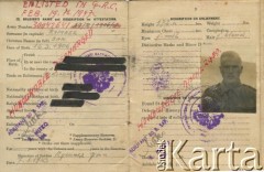 7.01.1943, Wielka Brytania.
Legitymacja Jana Rymasza (ur. 1906) 
Fot. NN, kolekcja Jana Rymasza, zbiory Archiwum Ojców Franciszkanów w Polskiej Misji Katolickiej w Martin Coronado, reprodukcje cyfrowe w  Bibliotece Polskiej im. Ignacego Domeyki w Buenos Aires (Biblioteca Polaca Ignacio Domeyko) i w Ośrodku KARTA w Warszawie