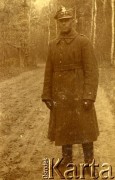 Lata 20., Polska.
Porucznik Jan Obłoczyński
Fot. z albumu porucznika Jana Obłoczyńskiego z Batalionu Chemicznego WP, zbiory Ośrodka KARTA, przekazała Jolanta Wolszczynin.