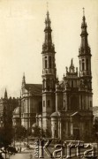 Lata 20., Warszawa, Polska.
Kościół Najświętszego Zbawiciela.
Fot. z albumu porucznika Jana Obłoczyńskiego z Batalionu Chemicznego WP, zbiory Ośrodka KARTA, przekazała Jolanta Wolszczynin.