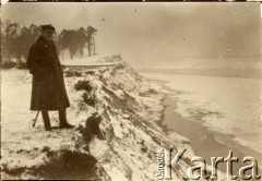 Lata 20., Polska.
Porucznik Jan Obłoczyński.
Fot. z albumu porucznika Jana Obłoczyńskiego z Batalionu Chemicznego WP, zbiory Ośrodka KARTA, przekazała Jolanta Wolszczynin.