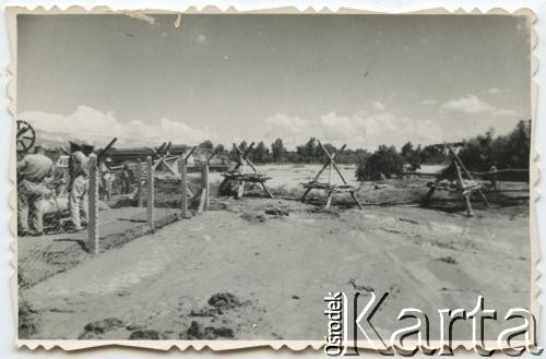 Po 1948, Argentyna.
Prace inżynieryjne.
Fot. NN, udostępniła Jolanta Wolszczynin.