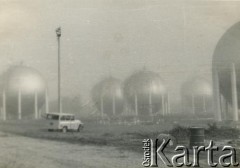 Czerwiec 1966, Campo Duran, Argentyna.
Silosy.
Fot. NN, udostępniła Jolanta Wolszczynin.