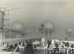 Czerwiec 1966, Campo Duran, Argentyna.
Silosy.
Fot. NN, udostępniła Jolanta Wolszczynin.