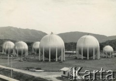 Czerwiec 1966, Campo Duran, Argentyna.
Silosy.
Fot. NN, udostępniła Jolanta Wolszczynin.