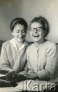 Czerwiec 1964, Martin Coronado, Argentyna.
Jolanta Wolszczynin z koleżanką.
Fot. NN, udostępniła Jolanta Wolszczynin.