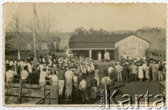 Lata 60., Polana, Misiones, Argentyna.
Fiesta patria - święto narodowe w szkole.
Fot. NN, zbiory Juana Carlosa Rodrigueza, reprodukcje cyfrowe w  Bibliotece Polskiej im. Ignacego Domeyki w Buenos Aires (Biblioteca Polaca Ignacio Domeyko) i w Ośrodku KARTA w Warszawie