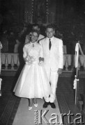Lata 50., Apostoles, Misiones, Argentyna.
Ślub Isabel Julia Ryś (Beba) i Roberto Rafael Sniechowski. Isabela była matką Fabiany Śniechowski.
Fot. NN, zbiory Asociación Polaca de Posadas, udostępniła Fabiana Śniechowski, reprodukcje cyfrowe w Bibliotece Polskiej im. Ignacego Domeyki w Buenos Aires (Biblioteca Polaca Ignacio Domeyko) i w Ośrodku KARTA w Warszawie 



