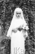 1946, Azara, Misiones, Argentyna.
Ines Kalafarski, siostra Alfreda.
Fot. NN, zbiory Asociación Polaca de Posadas, udostępniła Fabiana Śniechowski, reprodukcje cyfrowe w Bibliotece Polskiej im. Ignacego Domeyki w Buenos Aires (Biblioteca Polaca Ignacio Domeyko) i w Ośrodku KARTA w Warszawie 



