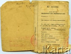 18.07.1929, Polska.
Strona paszportowa Franciszka Dobosza przybyłego do Argentyny w 1929 roku.
Fot. NN, zbiory Angela Dobosza, reprodukcje cyfrowe w Bibliotece Polskiej im. Ignacego Domeyki w Buenos Aires (Biblioteca Polaca Ignacio Domeyko) i w Ośrodku KARTA w Warszawie 
