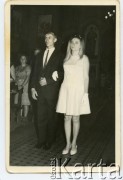 1968, Apostoles, Misiones, Argentyna.
Ślub siostry Olgi Szeliga.
Fot. NN, zbiory Sereny Kolaczewski, reprodukcje cyfrowe w  Bibliotece Polskiej im. Ignacego Domeyki w Buenos Aires (Biblioteca Polaca Ignacio Domeyko) i w Ośrodku KARTA w Warszawie
