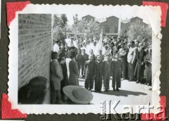 Około 1960, Kilometro 8, Comodoro Rivadavia, prowincja Chubut, Argentyna.
Szkoła. Daniel Zacharko (pierwszy z lewej).
Fot. NN, zbiory Adeli Kozlowski i Eugeniusza Zacharko, reprodukcje cyfrowe w Bibliotece Polskiej im. Ignacego Domeyki w Buenos Aires (Biblioteca Polaca Ignacio Domeyko) i w Ośrodku KARTA w Warszawie.
