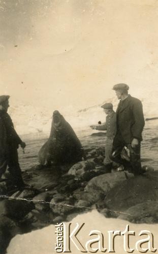 Brak daty, Patagonia, Argentyna. 
Na zdjęciu m.in. Bronisław Cudek.
Fot. NN, zbiory Stanisława Wojtuń, reprodukcje cyfrowe w Bibliotece Polskiej im. Ignacego Domeyki w Buenos Aires (Biblioteca Polaca Ignacio Domeyko) i w Ośrodku KARTA w Warszawie.