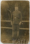 1914-1918, Polska. 
Józef Herbut, późniejszy emigrant do Argentyny. 
Fot. NN, zbiory Marii Oszust i Wieńczysława Boczarów, reprodukcje cyfrowe w Bibliotece Polskiej im. Ignacego Domeyki w Buenos Aires (Biblioteca Polaca Ignacio Domeyko) i w Ośrodku KARTA w Warszawie.