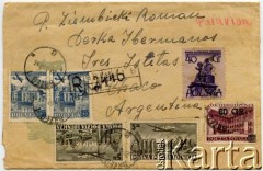 Korespondencja rodziny Ziembickich - polskich emigrantów z argentyńskiej prowincji Chaco. 
Fot. NN, zbiory Adeli, Rozalii i Aleksandra Ziembińskich, reprodukcje cyfrowe w Bibliotece Polskiej im. Ignacego Domeyki w Buenos Aires (Biblioteca Polaca Ignacio Domeyko) i w Ośrodku KARTA w Warszawie.