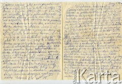 Korespondencja rodziny Ziembickich - polskich emigrantów z argentyńskiej prowincji Chaco. 
Fot. NN, zbiory Adeli, Rozalii i Aleksandra Ziembińskich, reprodukcje cyfrowe w Bibliotece Polskiej im. Ignacego Domeyki w Buenos Aires (Biblioteca Polaca Ignacio Domeyko) i w Ośrodku KARTA w Warszawie.