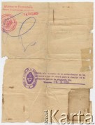 15.10.1929. Świadectwo lekarskie wydane dla Juljana Kołodzieja. Strona 2.
Fot. NN, udostępnił Alfredo Kołodziej, reprodukcje cyfrowe w Bibliotece Polskiej im. Ignacego Domeyki w Buenos Aires (Biblioteca Polaca Ignacio Domeyko) i w Ośrodku KARTA w Warszawie.