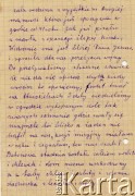 List od rodziny Edwarda Hryniewickiego.
Fot. NN, ze zbiorów Archivo Historico-Central 