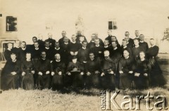 1930, Tuchów, Polska.
Ojcowie redemtoryści. Wśród nich Alfred Muller, który przyjechał z misji w Kongo.
Fot. NN, ze zbiorów Archivo Historico-Central 