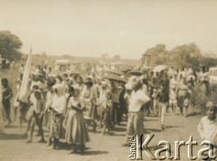 Lata 60., Mesón de Fierro, prowincja Chaco, Argentyna.
Odpust w miejscowej parafii (fiesta patronal).
Fot. NN, ze zbiorów Archivo Historico-Central 