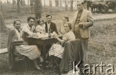 Brak daty, Polska.
Piknik.
Fot. NN, ze zbiorów Archivo Historico-Central 