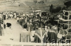 29.07.1968, San Pedro, prowincja Misiones, Argentyna.
Odpust parafialny (fiesta patronal). Msza święta na placu San Martina przed kościołem.
Fot. NN, ze zbiorów Archivo Historico-Central 
