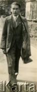 1938, Polska.
Janusz Wincenty Barbarski
Fot. NN, zbiory Krzysztofa Barbarskiego, reprodukcje cyfrowe w Ośrodku KARTA w Warszawie i w Instytucie Polskim i Muzeum im. gen. Sikorskiego w Londynie.