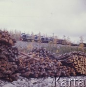 1977, Rosyjska Federacyjna Socjalistyczna Republika Radziecka, ZSRR.
Budowa Bajkalsko-Amurskiej Magistrali Kolejowej (BAM).
Fot. Mikołaj Nesterowicz, zbiory Ośrodka KARTA