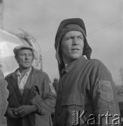 1977, Rosyjska Federacyjna Socjalistyczna Republika Radziecka, ZSRR.
Budowa Bajkalsko-Amurskiej Magistrali Kolejowej (BAM). Członkowie brygady budowniczych.
Fot. Mikołaj Nesterowicz, zbiory Ośrodka KARTA