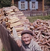 Lata 70., Jakucka Autonomiczna Socjalistyczna Republika Radziecka, RFSRR, ZSRR.
Wieś jakucka.
Fot. Mikołaj Nesterowicz, zbiory Ośrodka KARTA