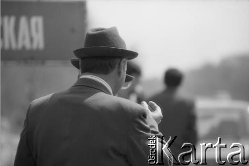 1992, Republika Inguszetii.
Mężczyźni.
Fot. Mikołaj Nesterowicz, zbiory Ośrodka KARTA